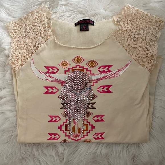 Rock&Roll Cowgirl T shirt - Picture 2 of 6